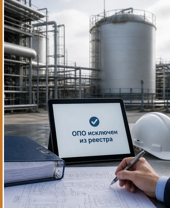 Исключение ОПО из госреестра в Кинешме от 30321 р. | Авеста ОТиПБ